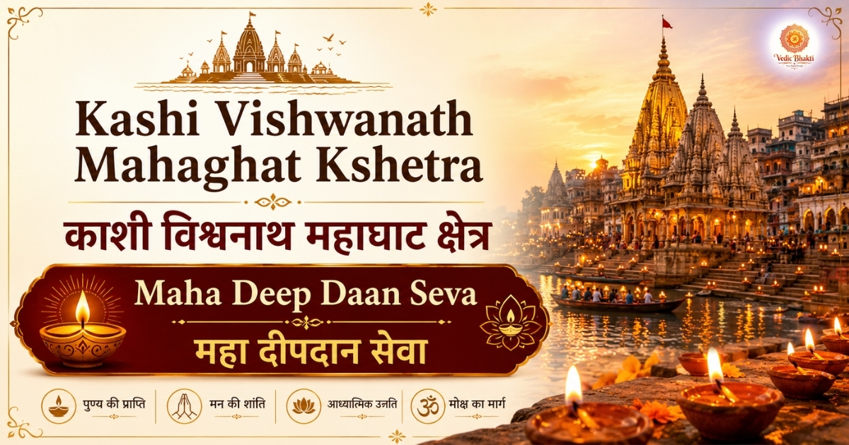 Divine Punya Mahaseva in Kashi - Deep Daan Chadhava