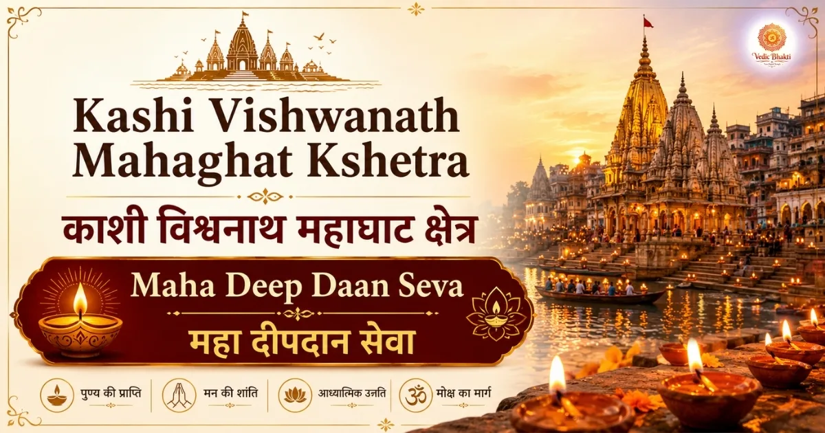 Divine Punya Mahaseva in Kashi - Deep Daan Chadhava