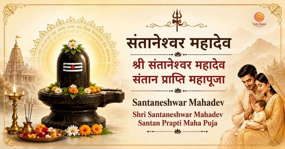 Shri Santaneshwar Mahadev Santan Prapti and Santan Samriddhi Maha Puja for the Blessing of Parenthood & a Bright Future for your Child