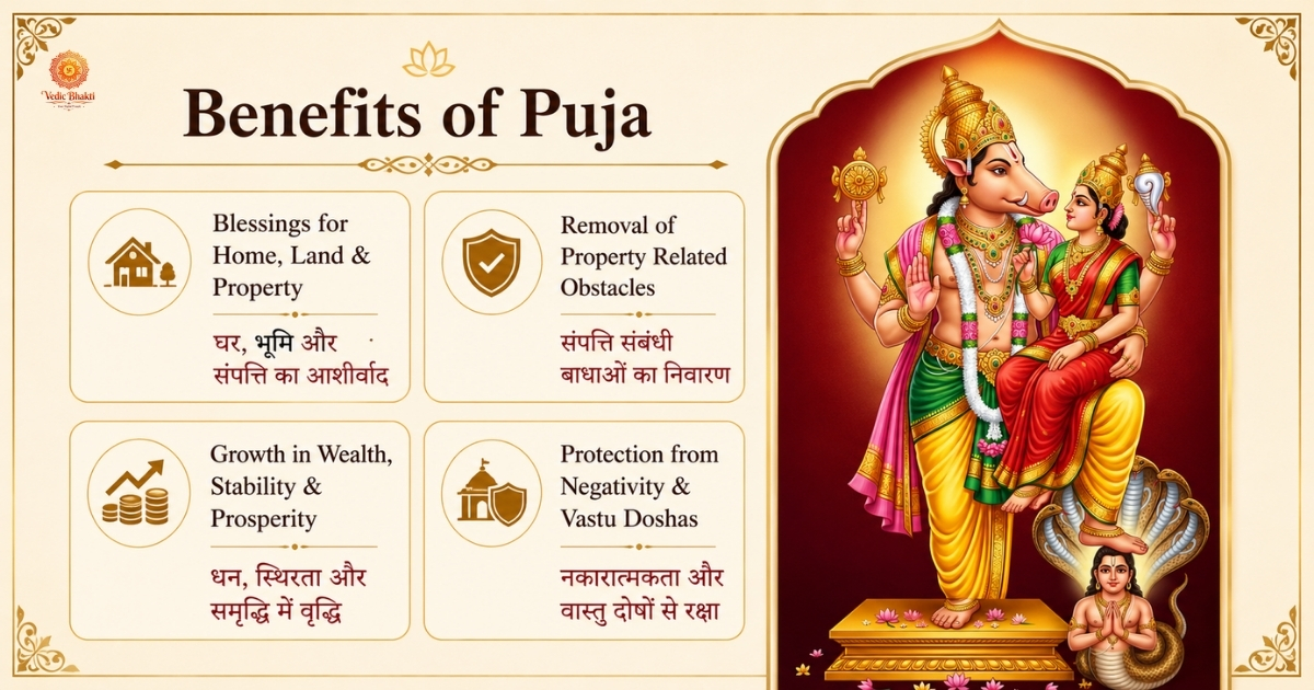 Shri Varaha and Bhu Varahi Maha Puja To Fulfill the Dream of Owning Your Own House thumbnail 6